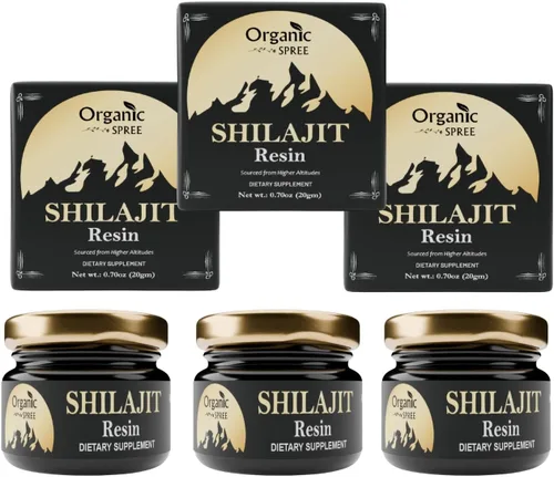 Miniatura 8 de ORGANIC SPREE Resina Shilajit de 0.70 onzas (0.70 onzas) de resina con más de 85 oligominerales, 75% más de ácido fúlvico, apoya la energía
