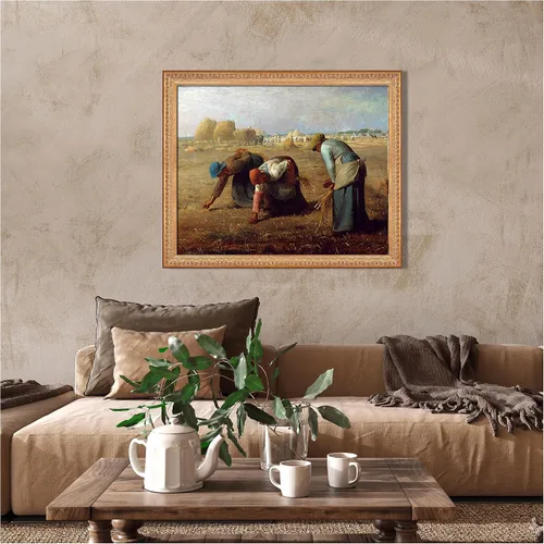 Miniatura 350 de A&T ARTWORK Campo de trigo con cipreses de Van Gogh Las reproducciones de arte clásico mundial, impresiones en lienzo giclée para decoración