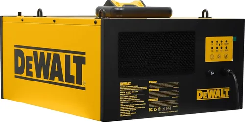 Miniatura 2 de DeWALT DWXAF101 Sistema de filtración de aire, colectores de polvo colgantes de techo de 3 velocidades para carpintería, sistemas de recolección