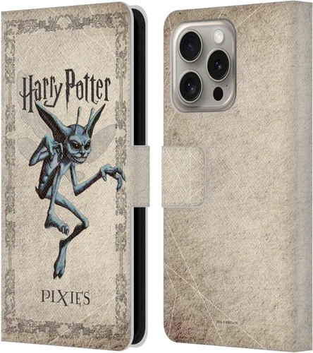 Miniatura 75 de Head Case Designs Funda de piel con licencia oficial de Harry Potter Aragog Spider Creature Chamber of Secrets II, compatible con Apple iPhone 11