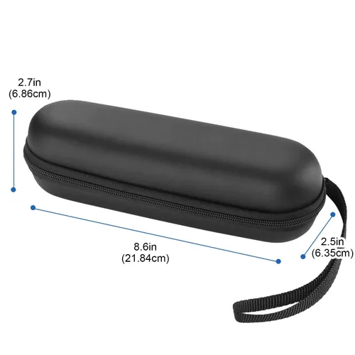 Miniatura 9 de ProCase Paquete de 2 bolsas de aseo de viaje con cepillo de dientes eléctrico, estuche de viaje duro