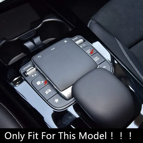Miniatura 3 de SHIFENG Funda Protectora de Ratón de TPU Blanda para Consola Central de Coche para Mercedes-Benz A W177 B W247 GLB 250 X247 CLA 35 AMG W118 GLE W167