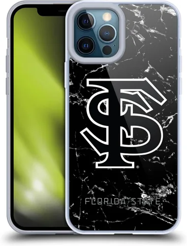 Miniatura 69 de Head Case Designs Funda de gel suave FSU Seminoles de la Universidad Estatal de Florida con licencia oficial compatible con Apple iPhone 13 Pro Max