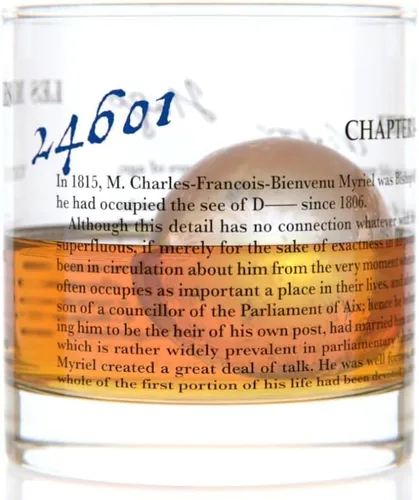 Miniatura 20 de Well Told Classic Literature Rocks Glass – A Christmas Carol por Charles Dickens – Vaso de whisky a la antigua moda para los amantes de los libros