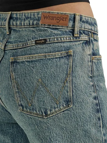 Miniatura 5 de Wrangler Jeans holgados de talle alto para mujer