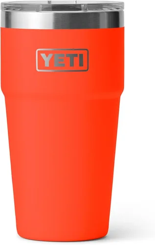 Miniatura 38 de YETI Rambler - Vaso apilable de 20 onzas, acero inoxidable, aislado al vacío con tapa MagSlider Verde mar