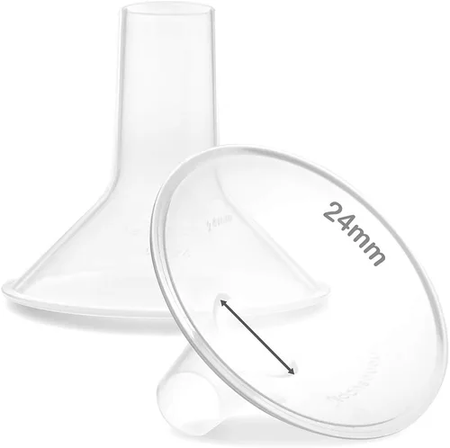 Nenesupply Protector de pecho de brida de 0.945 in compatible con piezas de bomba y extractores de leche Lansinoh. Reemplazo al paramanta Lansinoh