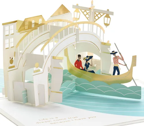 Miniatura 11 de Hallmark Signature - Tarjeta Sorpresa Pop Up- Tarjeta de felicitación de cumpleaños, tarjeta de felicitación para el día de la madre o aniversario