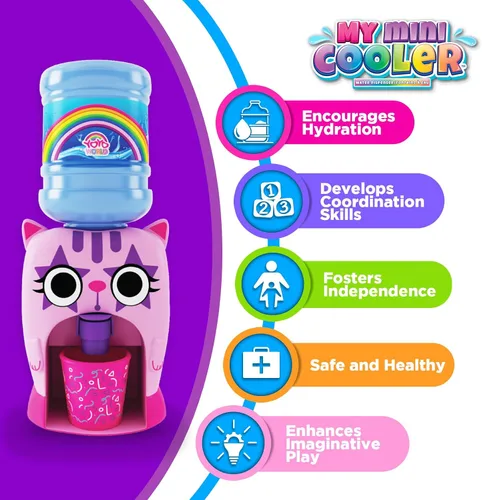 Miniatura 2 de r - Pequeña máquina dispensadora de agua para muebles de casa de muñecas, jugo, bebidas Dispensador de agua de escritorio en miniatura, el mejor