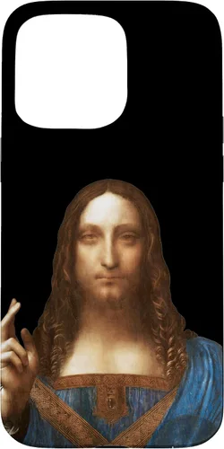 Miniatura 30 de Funda para iPhone 12 Pro Max Leonardo da Vinci - Salvator Mundi (salvador del mundo)