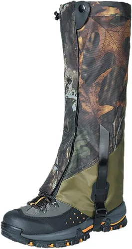 Miniatura 7 de Polainas impermeables para las piernas, polainas para botas de nieve, leggings de seguridad de protección de serpientes para senderismo, campamento