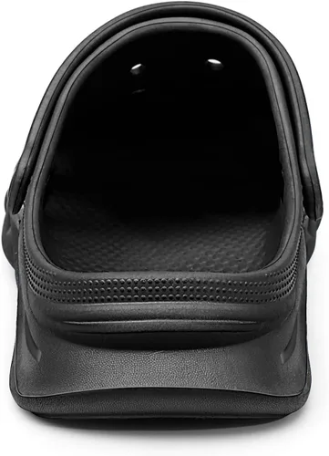 Miniatura 3 de KEMISANT Zuecos para hombre, unisex, sin cordones, para jardín, zapatos limpiadores, zapatos de trabajo en casa, acolchados, de apoyo