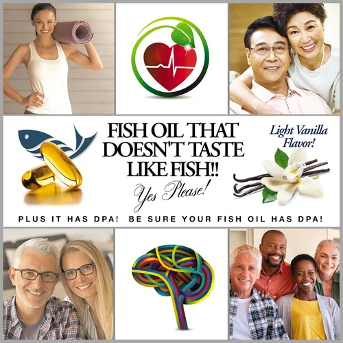 Miniatura 8 de Suplemento de aceite de pescado Omega 3 Wild Caught DPA-EPA-DHA 2,900 miligramos - Ahora con aún más DPA-EPA-DHA