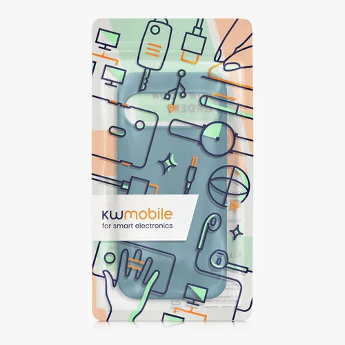Miniatura 47 de kwmobile Funda Compatible con Google Pixel 6 Pro - Funda de teléfono de silicona TPU con acabado suave - Azul Arrecife