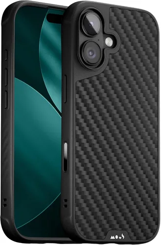 Miniatura 22 de Mous - Funda para iPhone 15 compatible con MagSafe Limitless 5.0, cuero negro, funda protectora para iPhone 15, funda para teléfono a prueba