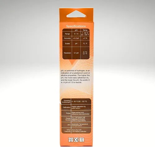 Miniatura 6 de Medidor digital de pH/temperatura HMDPHM80