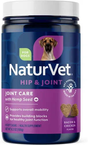 Miniatura 28 de NaturVet – Glucosamina DS Plus - Nivel 2 Cuidado Moderado – Apoya la Función Saludable de Cadera y Articulaciones – Mejorado con Glucosamina, MSM
