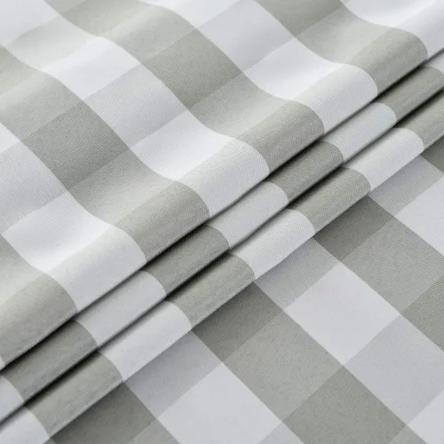 Miniatura 4 de maxmill - Mantel cuadrado a cuadros resistente a las manchas, impermeable y resistente a las arrugas, lavable, de peso pesado y suave, de gingham