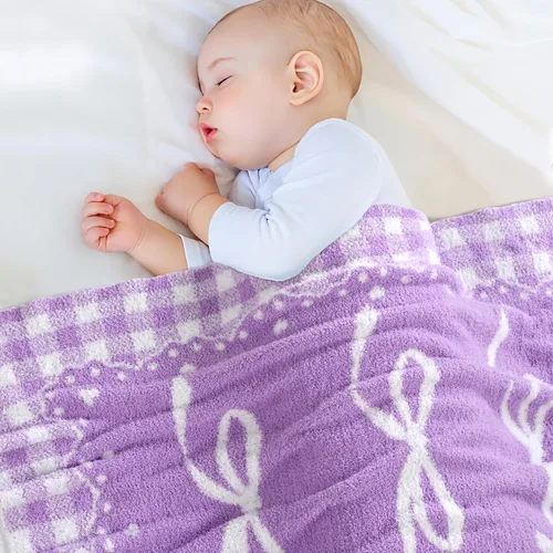 Miniatura 14 de JOOJA Manta para bebé recién nacido, para niños y niñas, esencial para bebés de 0 a 6 meses, para recibir mantas de punto, saco de dormir, Guepardo