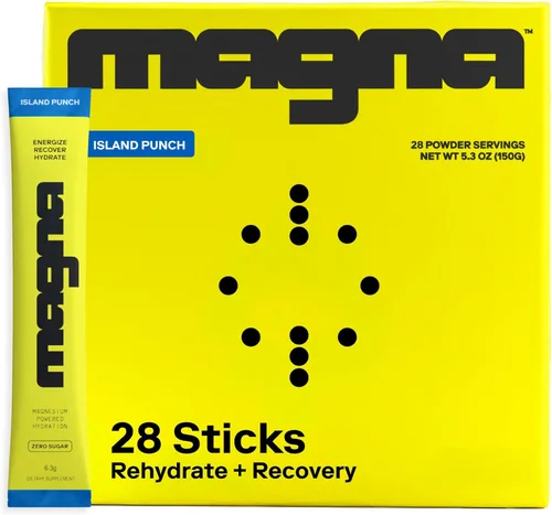 Miniatura 18 de MAGNA Mezcla de bebida en polvo de electrolitos para hidratación, energía y apoyo de concentración con treonato L de magnesio, sodio, potasio