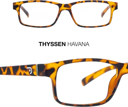 Miniatura 2 de DIDINSKY Reading Glasses Para hombres y mujeres. Lectores de computadora con bloqueo de luz azul. Templo flexible de goma táctil y lentes