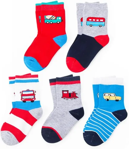 Miniatura 2 de Calcetines de vestir de algodón suave para niños y niños