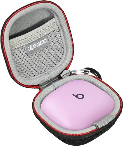 Miniatura 9 de RLSOCO Funda de transporte para auriculares inalámbricos con cancelación de ruido Beats Fit Pro/Fit Pro x Kim Kardashian True - Gris (solo funda)