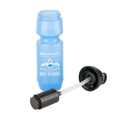 Miniatura 2 de Botella con filtro de agua Sport Berkey ideal para fuera de la red, emergencias, senderismo, camping, viajes y uso diario en casa, trabajo o escuela