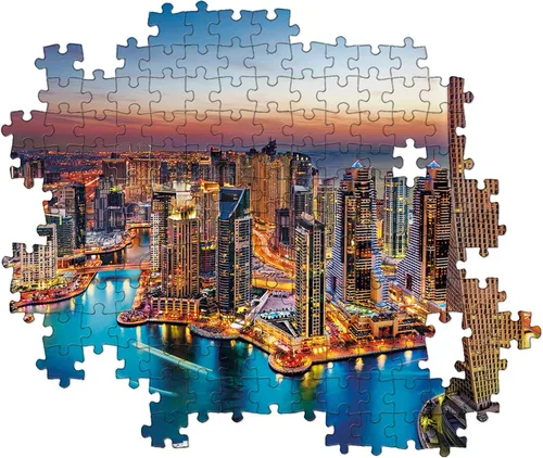 Miniatura 3 de Clementoni - 31814 - Colección Puzzle - Dubai Marina - 1500 piezas - Hecho en Italia - Rompecabezas para adultos, 11.1 x 2.3 x 14.6 in