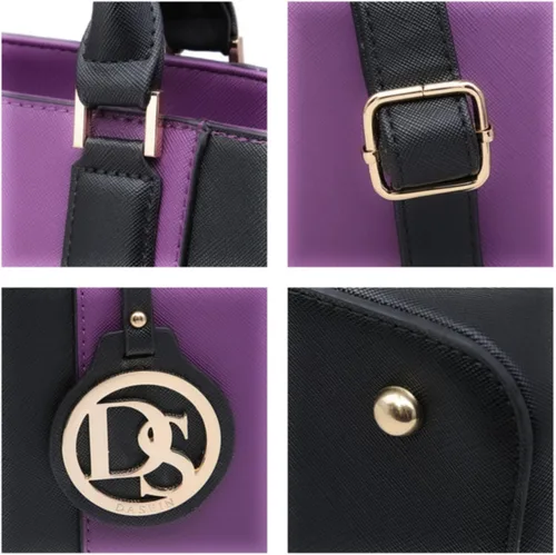 Miniatura 50 de Dasein Satchel Purse Handbag for Women Large Shoulder Work Tote Bag With Matching Wallet