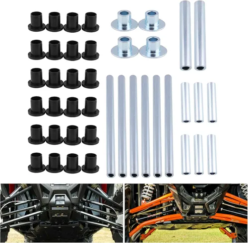 Miniatura 7 de RYANSTAR RACING Kit de reemplazo de buje de brazo de control de brazo A resistente compatible con Polaris Ranger XP 800 2010-2014 reemplaza
