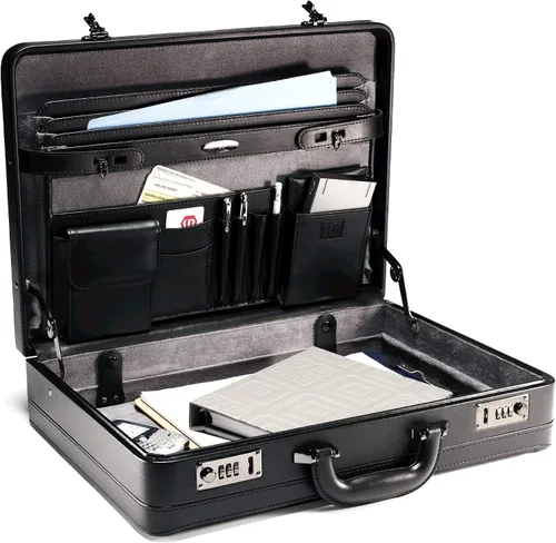 Miniatura 6 de Samsonite Accesorio de cuero regenerado, negro, talla única
