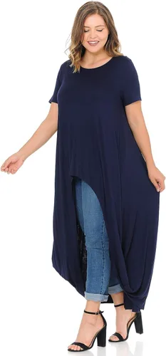 Miniatura 3 de Pastel by Vivienne Camiseta larga para mujer en talla grande