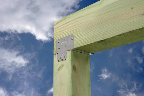 Miniatura 9 de Simpson Strong-Tie EPC6Z EPCZ ZMAX - Tapa de poste galvanizado para 6X (paquete de 10)