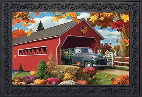 Miniatura 4 de Briarwood Lane Felpudo de ramo de otoño