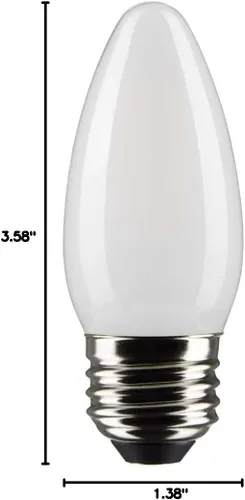 Miniatura 9 de Satco S21292 5.5B11/LED/927/FR/120V/E26-paquete de 6