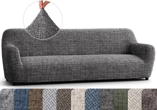 Miniatura 35 de PAULATO BY GA.I.CO. Funda para silla – Funda elástica para sillón – Funda de sillón para mascotas y niños – Fundas suaves para silla – Protector