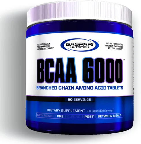 Gaspari Nutrition AminoMax 8000, Aminoácidos Avanzados para Recuperación Muscular, Creatina, Leucina, Taurina y BCAA (325 Tabletas)