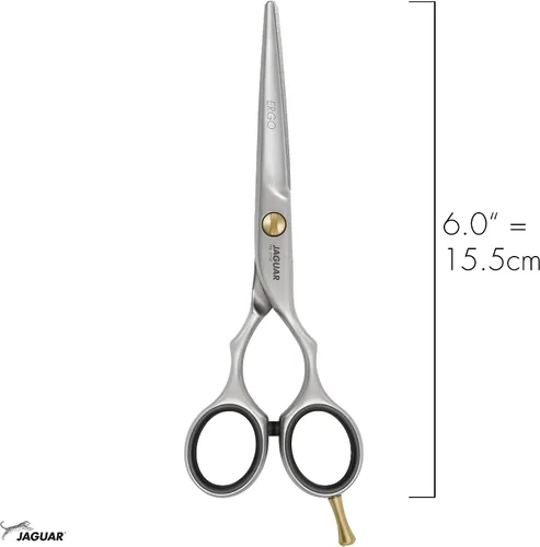 Miniatura 3 de Jaguar Tijeras de peluquería Pre Style Ergo 6.0 pulgadas Tijeras profesionales de acero inoxidable para estilistas y barberos, aspecto de acabado