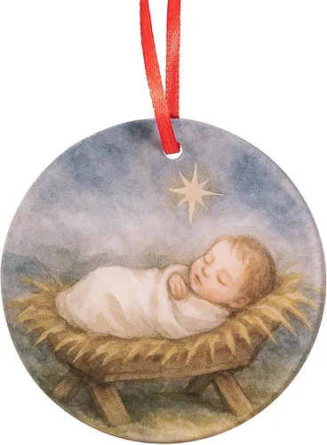 Miniatura 8 de Adoración de los Pastores Adorno Acrílico - Decoración Tradicional Católica y Cristiana de Navidad - Escena de la Natividad, Adornos Decorativos