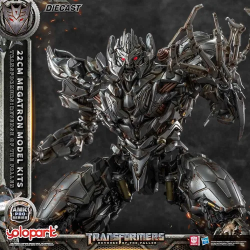 Miniatura 5 de YOLOPARK Megatron Transformers Juguetes Revenge of The Fallen Figura de Acción - Versión Fundida, Serie AMK PRO 8.66 Pulgadas Kit