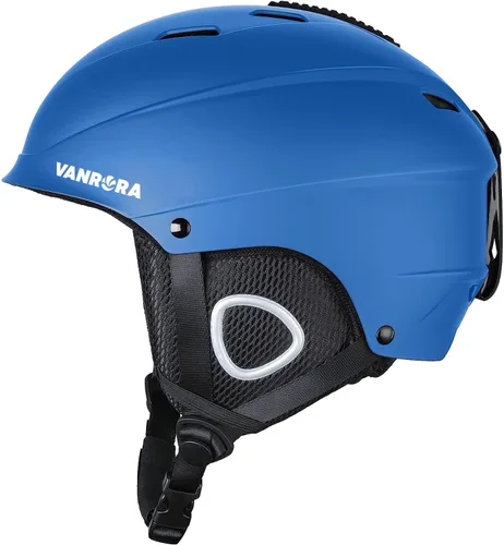 Miniatura 9 de VANRORA Casco de esquí, casco de snowboard para hombres y mujeres, ventilación con control de clima, ajuste de esfera, compatible con gafas, forro