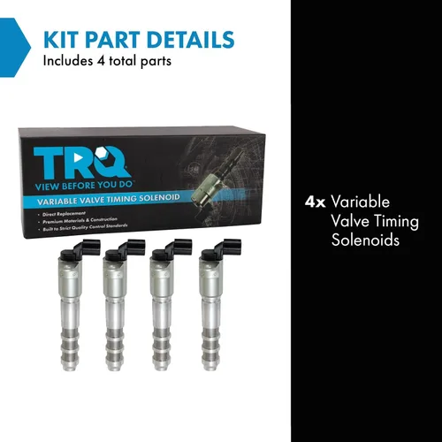 Miniatura 2 de TRQ Juego de solenoides de sincronización de válvula variable compatible con Chevy Cadillac Buick GMC Pontiac