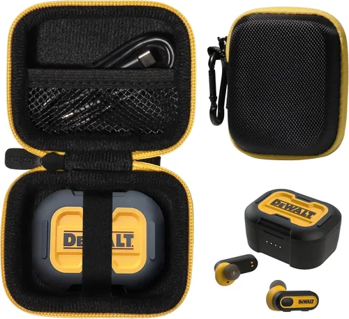Funda para auriculares DEWALT TWS, funda Jobsite Pro-X1