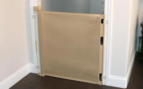 Miniatura 6 de Puerta retráctil bebé seguridad Retract-A-Gate, Negro