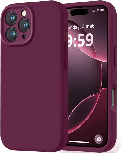 Miniatura 184 de LOVE 3000 Compatible con Funda para iPhone 15, [Cámara de Cobertura Completa de Silicona Suave] [Protección contra Caídas de 8 pies], Forro de Negro
