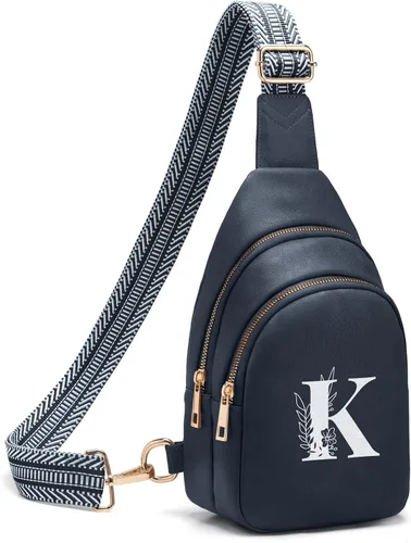 Miniatura 124 de Viverte Bolsas Cruzadas para Mujeres Bolso de Hombro Inicial Riñoneras Personalizadas Regalos para Mamá Mujer Esposa