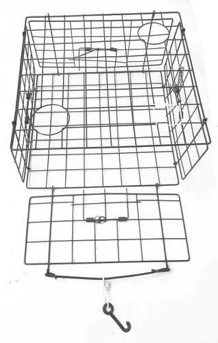 Miniatura 2 de Paquete de 2 trampas para cangrejos con revestimiento de vinilo KUFA y kit de accesorios que incluye cuerda de 100 pies, calibrador, arnés, bolsa