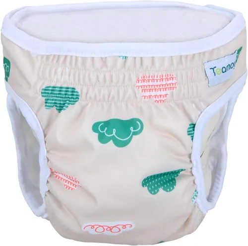 Miniatura 8 de Teamoy – Pañales lavables para perros hembras, reutilizables, súper absorbentes y cómodos Flamingo+ Cloud+ Verde+ Rosa (4 piezas)