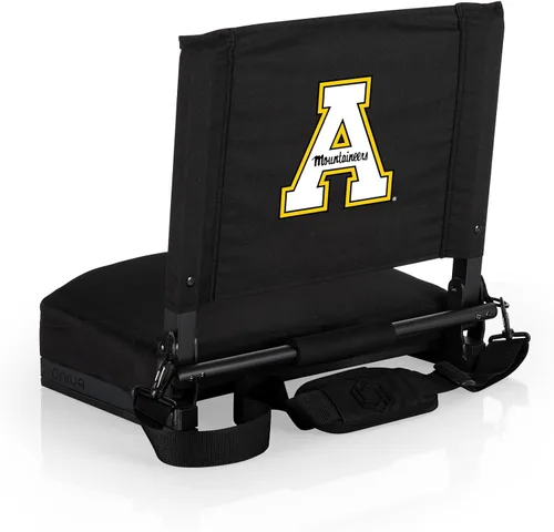 Miniatura 7 de PICNIC TIME NCAA Georgia Bulldogs Gridiron - Asiento de estadio, ligero, silla plegable portátil para gradas y bancos, (negro)